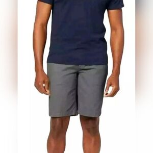 Dockers Men’s Size 60 Gray Big&Tall Security Pocket Chino Perfect Short